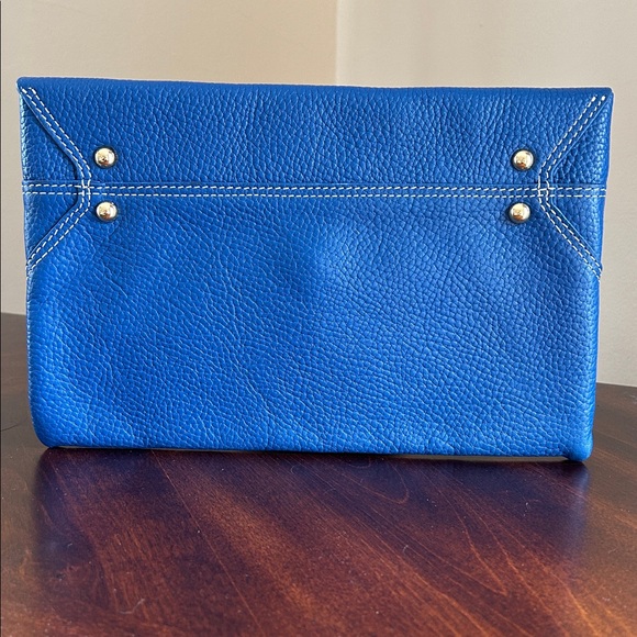 J.McLaughlin Leather Slim Envelope Clutch